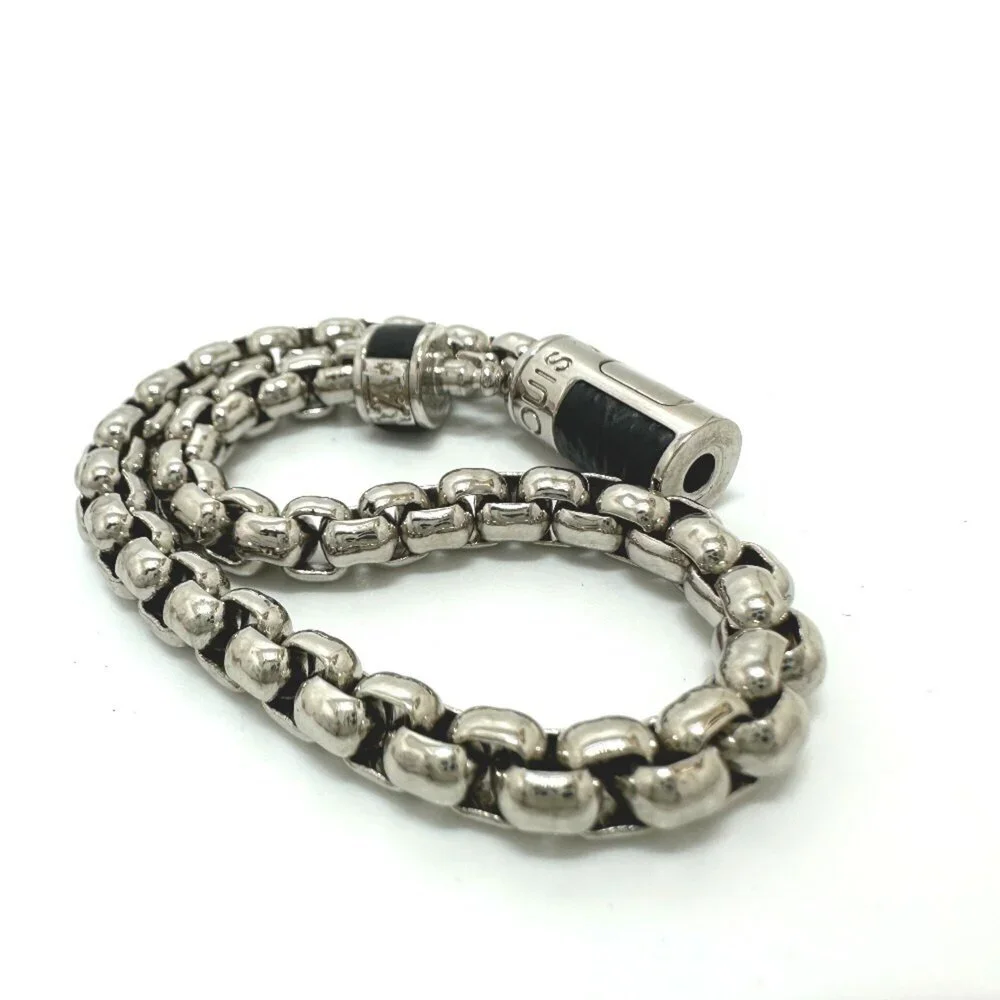 LOUIS VUITTON Brown Monogram Charm Bracelet - Picture 5 of 7